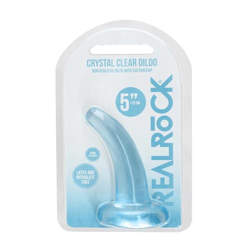 Realrock Non Realistic Dildo with Suction Cup, Blue, 11.5 cm Size von Realrock