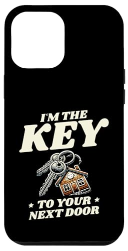 Ich bin der Schlüssel zu Ihrem Immobilienmakler von nebenan Hülle für iPhone 12 Pro Max Ich bin der Schlüssel zu Ihrem Immobilienmakler von nebenan Hülle für iPhone 12 Pro Max von Realtor Sell House Agent Sayings For Realtors