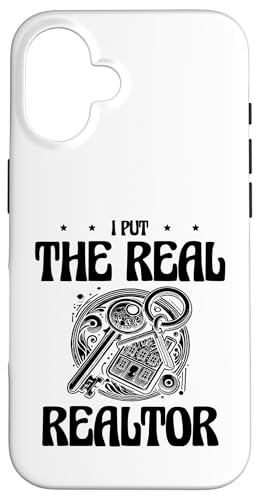 Ich habe das „Echte“ in Realtor Immobilienmakler Realtor eingegeben Hülle für iPhone 16 Ich habe das „Echte“ in Realtor Immobilienmakler Realtor eingegeben Hülle für iPhone 16 von Realtor Sell House Agent Sayings For Realtors