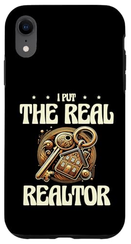 Ich habe das „Echte“ in Realtor Immobilienmakler Realtor eingegeben Hülle für iPhone XR Ich habe das „Echte“ in Realtor Immobilienmakler Realtor eingegeben Hülle für iPhone XR von Realtor Sell House Agent Sayings For Realtors