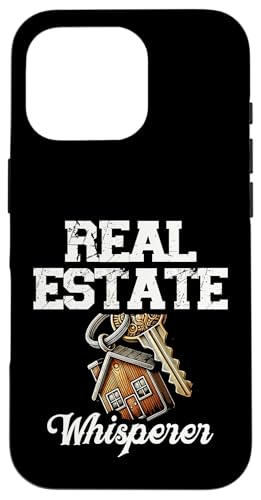 Immobilienflüsterer Immobilienmakler Makler Hülle für iPhone 16 Pro Immobilienflüsterer Immobilienmakler Makler Hülle für iPhone 16 Pro von Realtor Sell House Agent Sayings For Realtors