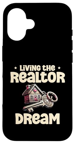 Living The Realtor Dream Immobilienmakler Makler Hülle für iPhone 16 Living The Realtor Dream Immobilienmakler Makler Hülle für iPhone 16 von Realtor Sell House Agent Sayings For Realtors