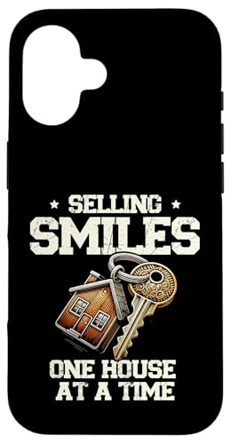 Selling Smiles One House At A Time Immobilienmakler Makler Hülle für iPhone 16 Selling Smiles One House At A Time Immobilienmakler Makler Hülle für iPhone 16 von Realtor Sell House Agent Sayings For Realtors