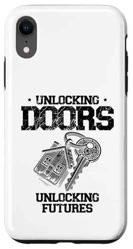 Türen entriegeln Futures Immobilienmakler Realtor freischalten Hülle für iPhone XR Türen entriegeln Futures Immobilienmakler Realtor freischalten Hülle für iPhone XR von Realtor Sell House Agent Sayings For Realtors