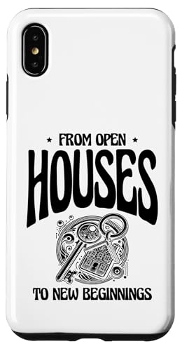 Vom Tag der offenen Tür bis zum Neuanfang Immobilienmakler Realtor Hülle für iPhone XS Max von Realtor Sell House Agent Sayings For Realtors