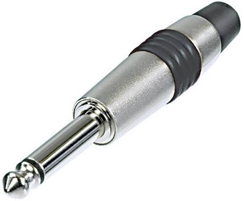 Rean AV NYS224C-5 Klinken-Steckverbinder 6.35mm Stecker, gerade Polzahl (num): 2 Mono Silber, Grün von Rean AV
