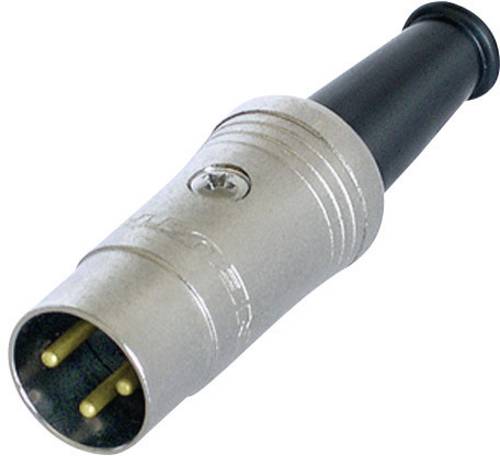 Rean AV NYS321G DIN-Rundsteckverbinder Stecker, gerade Polzahl (num): 3 Schwarz von Rean AV