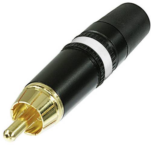 Rean AV NYS373-9 Cinch-Steckverbinder Stecker, gerade Polzahl (num): 2 Schwarz, Weiß 1St. von Rean AV