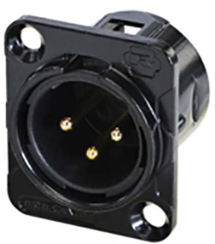 Rean AV RC3MDL-B XLR-Steckverbinder Stecker, Einbau Polzahl (num): 3 von Rean AV
