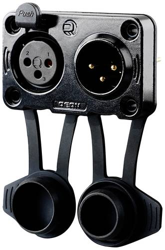Rean AV RRX3MF-Z-012-0 XLR-Steckverbinder Stecker, Einbau, Buchse, Einbau Polzahl: 3 Schwarz 100St. Rean AV RRX3MF-Z-012-0 XLR-Steckverbinder Stecker, Einbau, Buchse, Einbau Polzahl: 3 Schwarz 100St. von Rean AV