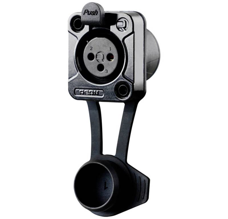 Rean Rean AV RRX3F-Z-012-1 XLR-Steckverbinder Buchse, Einbau Polzahl: 3 Sc Audio- & Video-Adapter von Rean