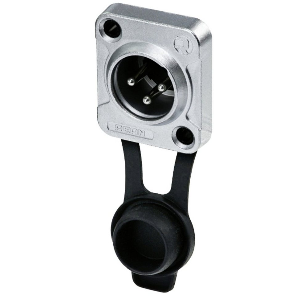 Rean Rean AV RRX3M-Z-000-1 XLR-Steckverbinder Stecker, Einbau Polzahl: 3 Audio- & Video-Adapter von Rean