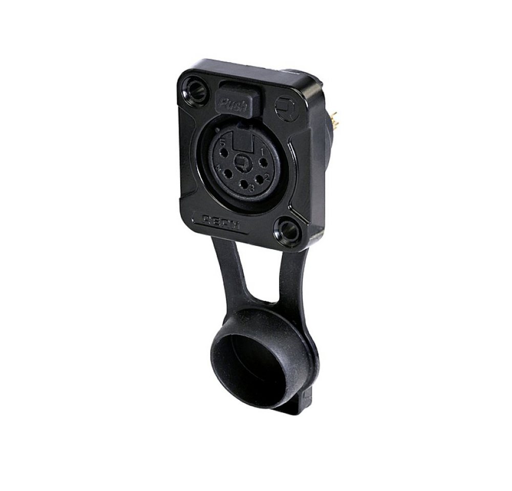 Rean Rean AV RRX5F-Z-002-1 XLR-Steckverbinder Buchse, Einbau Polzahl: 5 1 Audio- & Video-Adapter von Rean