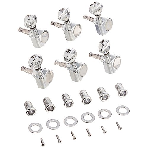 Reapyyt 6 Stücke 6R Gitarren Stimm Wirbel Stimmgeräte Mechaniken Kopf Für Reapyyt 6 Stücke 6R Gitarren Stimm Wirbel Stimmgeräte Mechaniken Kopf Für von Reapyyt
