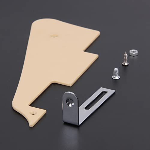 Reapyyt Gitarren Pickguard Cream Einlagige Schutzplatte Pickguard für LP Gitarrenteile Reapyyt Gitarren Pickguard Cream Einlagige Schutzplatte Pickguard für LP Gitarrenteile von Reapyyt