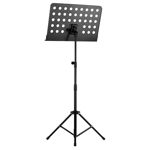 Reapyyt Tragbare Metall StäNder Abnehmbare Musik Instrumente für Klavier Violine Gitarre Gitarren Teile ZubehöR von Reapyyt
