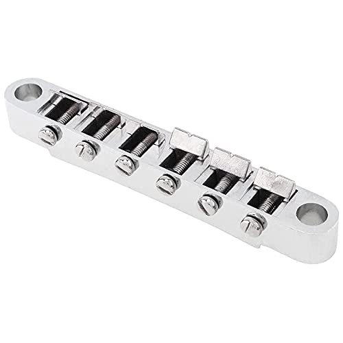 Reapyyt Tune-O- BrüCke und Saiten Halter mit Bolzen Set für ABR-1 BrüCken Stil LP Elektrische Gitarren,Silber Reapyyt Tune-O- BrüCke und Saiten Halter mit Bolzen Set für ABR-1 BrüCken Stil LP Elektrische Gitarren,Silber von Reapyyt