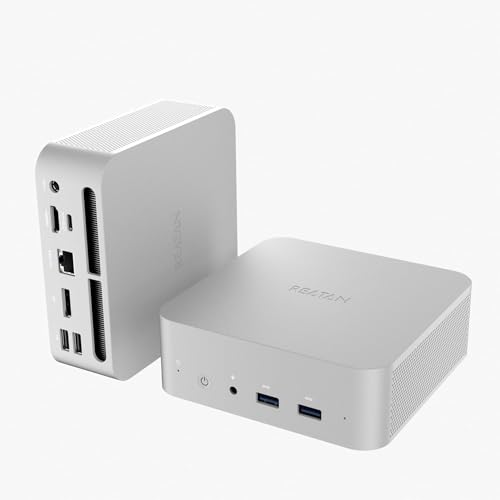 Reatan Intel Silver9 Mini PC Core i9-12900HK Vollmetall 16GB DDR4 512GB SSD 3200 MHz RAM, Desktop Mini Computer Windows 11 Pro Triple 4K Display, 2.5Gbps LAN, HDMI 2.1, Wi-Fi 6/BT5.2 Reatan Intel Silver9 Mini PC Core i9-12900HK Vollmetall 16GB DDR4 512GB SSD 3200 MHz RAM, Desktop Mini Computer Windows 11 Pro Triple 4K Display, 2.5Gbps LAN, HDMI 2.1, Wi-Fi 6/BT5.2 von Reatan