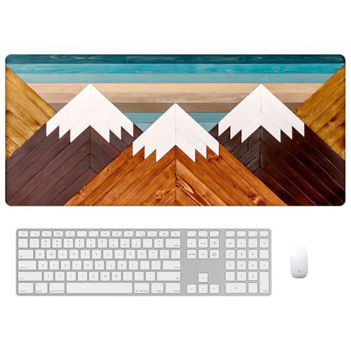 Reateforin Rustikale Holzmaserung, Gaming-Mauspad, Computer-Schreibtischunterlage, Bauernhaus, Blaugrün, Braun, nautrale Texturen, Computer-Schreibtischunterlage, XXL-Mauspad, PC-Gaming-Matte Reateforin Rustikale Holzmaserung, Gaming-Mauspad, Computer-Schreibtischunterlage, Bauernhaus, Blaugrün, Braun, nautrale Texturen, Computer-Schreibtischunterlage, XXL-Mauspad, PC-Gaming-Matte von Reateforin