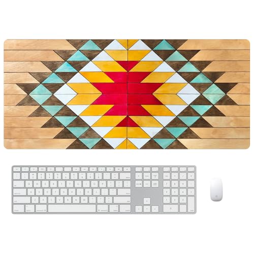 Reateforin Rustikale Holzmaserung, Gaming-Mauspad, Computer-Schreibtischunterlage, Bauernhaus, gelb-braun, nautrale Texturen, Computer-Schreibtischunterlage, XXL-Mauspad, PC-Gaming-Matte, wasserdicht Reateforin Rustikale Holzmaserung, Gaming-Mauspad, Computer-Schreibtischunterlage, Bauernhaus, gelb-braun, nautrale Texturen, Computer-Schreibtischunterlage, XXL-Mauspad, PC-Gaming-Matte, wasserdicht von Reateforin