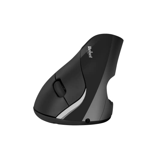 Rebel Kabellose Vertikale Lasermaus 5 Tasten WM500 KOM1007 von Rebel