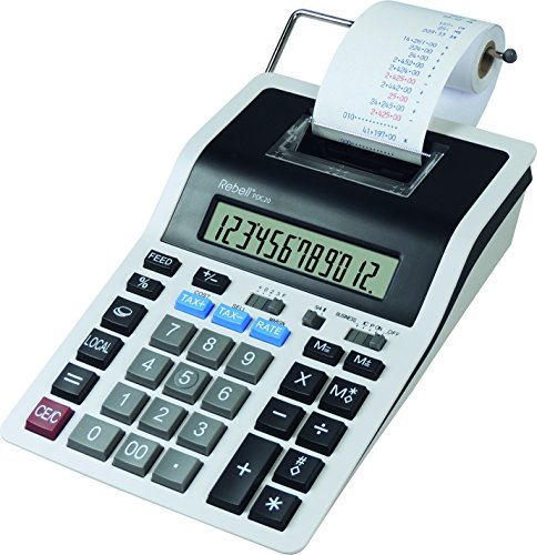 Rebell RE-PDC20-WB - Druckrechner, weiß Rebell RE-PDC20-WB - Druckrechner, weiß von Rebell