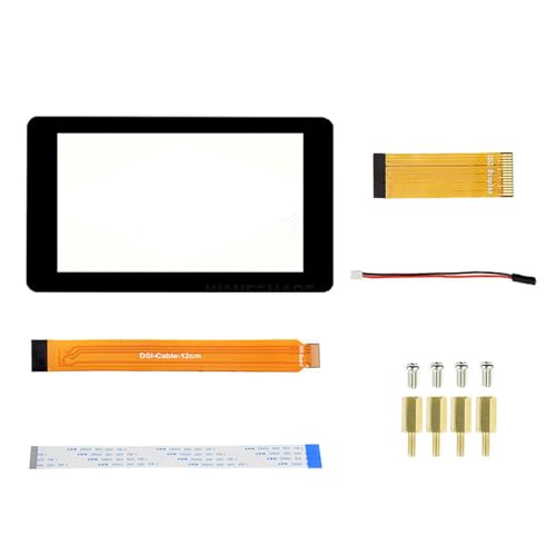 7-Zoll IPS Touchscreens Zeigen Kapazitive 1024x600-Monitore Für Rechenmodule Mit Schnittstellen Und Gehärtetem Glas von Rebellious