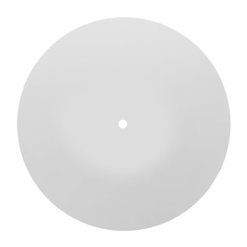 Acryl-Plattenspieler-Matte für 30,5 cm (12 Zoll) Plattenspieler, antistatische Abdeckung, reduziert Lärm und Anti-Staub-Schutzmatte für Musikbegeisterte von Rebellious