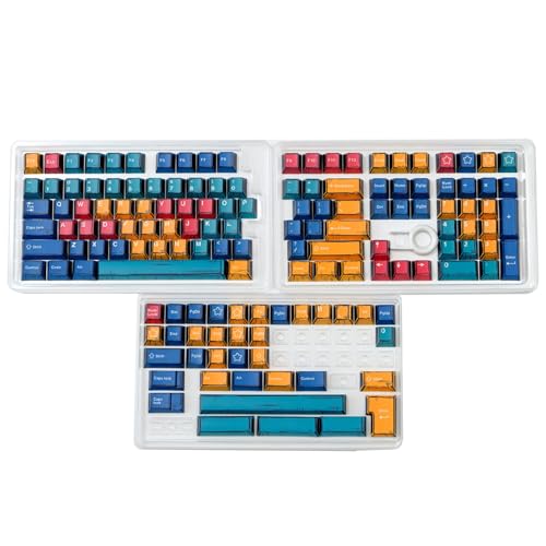 Rebellious 151Keys Customizes Palettes Keycaps PBTS Dye Sublimations Keycap Schlüsselkaps Abdeckungen Für Mechanische Tastaturen von Rebellious