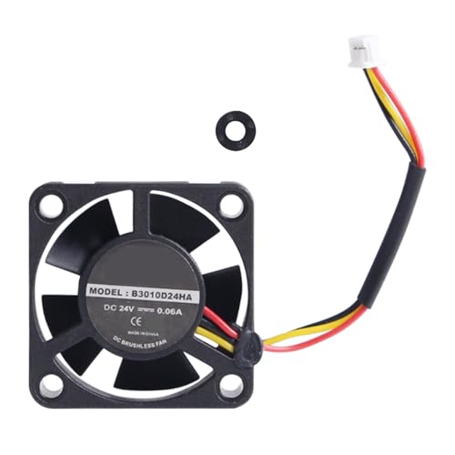 Rebellious Doppellager 3010 30 Mm 30 X 30 X 10 Mm 24 V 0 06 A 13000 U/min Lüfter Computer Lüftergehäuse 3D Drucker Teil von Rebellious