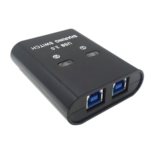 Rebellious USB3.0 Manuelle Freigabe Umschalten Druckerfreigabe Gerät USB Hubs 2-in-1-Ausgang Datenübertragungs Hubs Konverter von Rebellious