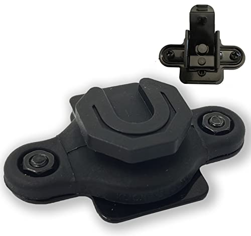 Recall® UK Professional Klickfast Clickfast Bolzenclip Schiebekamera Kamera-Anschluss Befestigung für Sicherheitsweste, Jacke, Bodycam 18 mm sichere Befestigung von Recall