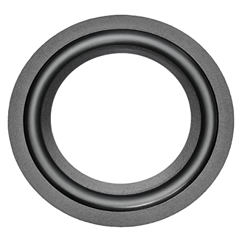 Recambo 4,9 Zoll / 125mm Gummi Lautsprecher Sicke Surround Ring - Hochtöner Ersatzteil für Lautsprecherreparatur | 1 Stück von Recambo