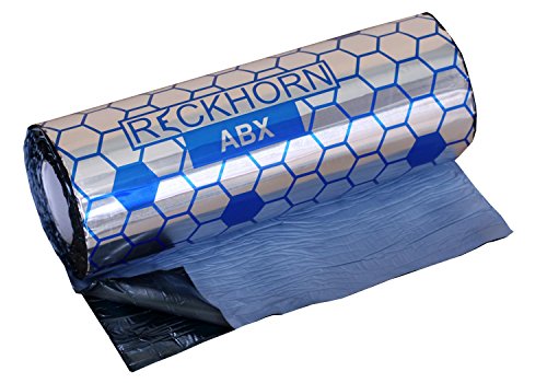 Reckhorn Alubutyl Dämmmatte, Schall- und Fahrgeräuschdämmung für Kfz, LKW und Wohnmobile Selbstklebend 2mm stark x 40 cm x 5 Meter = 2 m² von Reckhorn