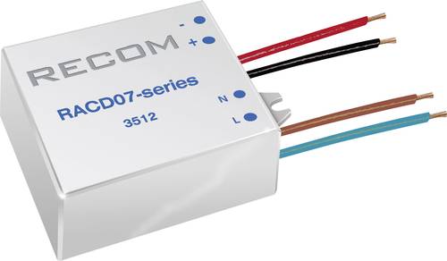 Recom Lighting RACD07-700 LED-Konstantstromquelle 7W 700mA 11 V/DC Betriebsspannung max.: 295 V/AC Recom Lighting RACD07-700 LED-Konstantstromquelle 7W 700mA 11 V/DC Betriebsspannung max.: 295 V/AC von Recom Lighting