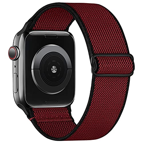 Recoppa Apple Watch Armband Elastisch Stoff 46mm 45mm 44mm 42mm, Komplementärfarbe Solo Loop Gewebtes Nylonarmband Kompatibel mit Apple Watch 10 9 8 7 6 SE Recoppa Apple Watch Armband Elastisch Stoff 46mm 45mm 44mm 42mm, Komplementärfarbe Solo Loop Gewebtes Nylonarmband Kompatibel mit Apple Watch 10 9 8 7 6 SE von Recoppa