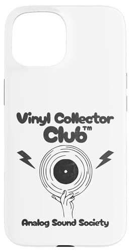 Vinyl Collector Club / Analog-Sound-Society Hülle für iPhone 15 Vinyl Collector Club / Analog-Sound-Society Hülle für iPhone 15 von Record Collector Club DE