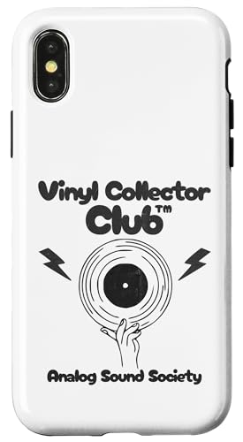 Vinyl Collector Club / Analog-Sound-Society Hülle für iPhone X/XS Vinyl Collector Club / Analog-Sound-Society Hülle für iPhone X/XS von Record Collector Club DE