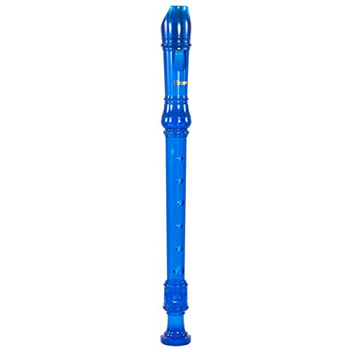 Sopranblockflöte 301TBL von Recorder Workshop transparent/blau von Recorder Workshop