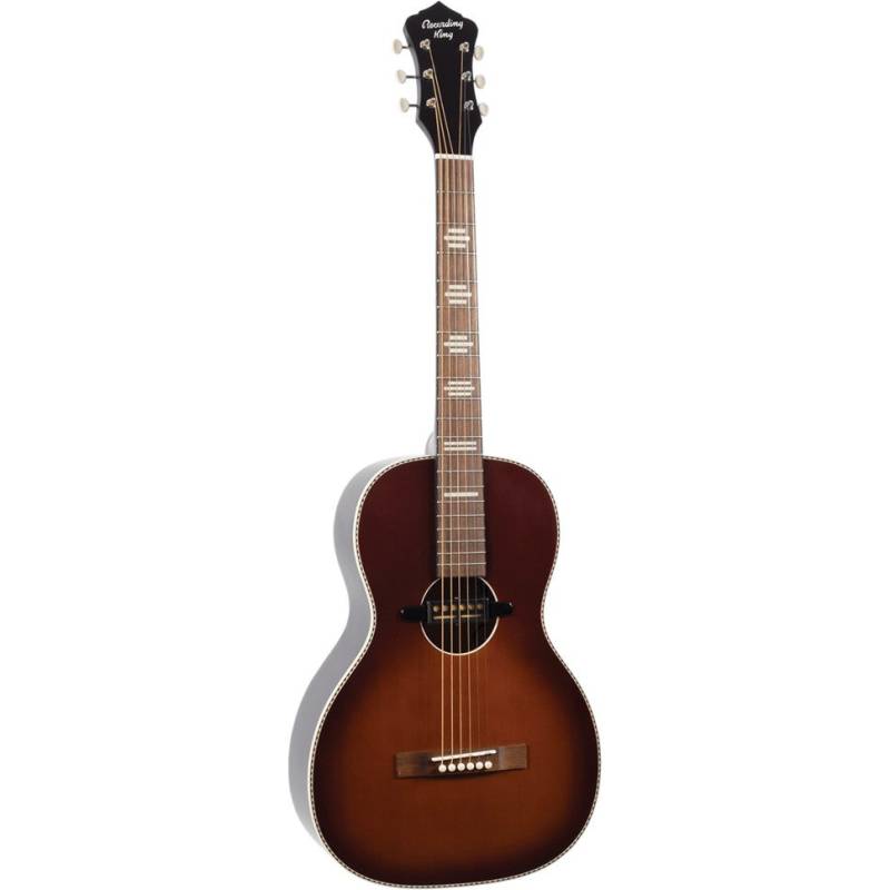 Recording King RPS-7-E-BRB Electro-Acoustic Guitar von Recording King