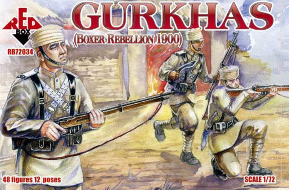 Gurkhas, Boxer Rebellion 1900 von Red Box