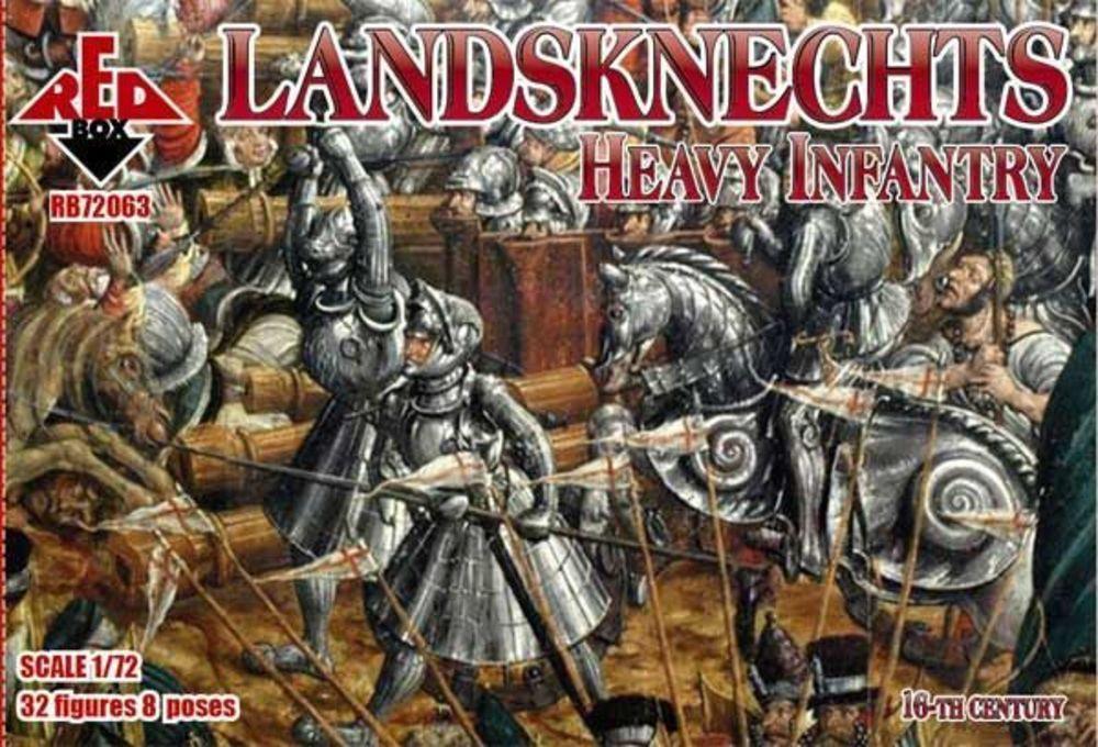 Landsknechts (Heavy infantry) 16th century von Red Box