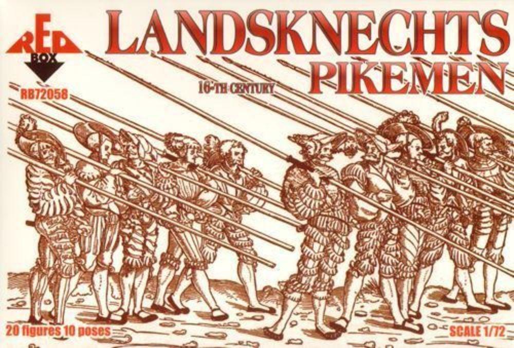 Landsknechts (Pikemen), 16th century von Red Box