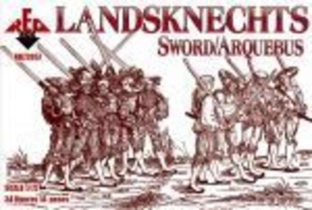 Landsknechts (Sword/Arquebus) 16th century von Red Box