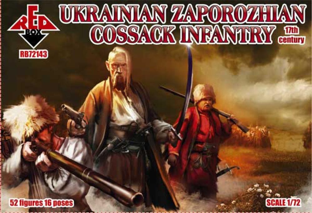 Ukrainian Zaporozhian Cossacks infantry, 17th century von Red Box