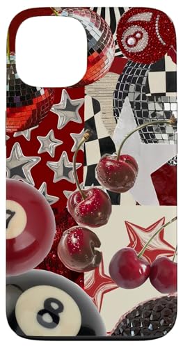Red Cherry Star Discokugel Retro Y2K Collage Frauen Mädchen Hülle für iPhone 13 Red Cherry Star Discokugel Retro Y2K Collage Frauen Mädchen Hülle für iPhone 13 von Red Cherry Star Disco Ball Retro Y2K