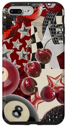 Red Cherry Star Discokugel Retro Y2K Collage Frauen Mädchen Hülle für iPhone 7 Plus/8 Plus Red Cherry Star Discokugel Retro Y2K Collage Frauen Mädchen Hülle für iPhone 7 Plus/8 Plus von Red Cherry Star Disco Ball Retro Y2K