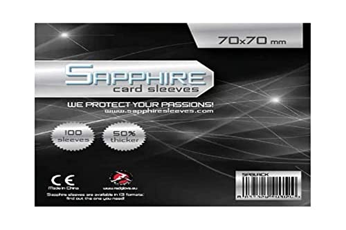 Red Glove - 100 Sapphire Sleeves Black 70 x 70 SPBLACK Red Glove - 100 Sapphire Sleeves Black 70 x 70 SPBLACK von Red Glove