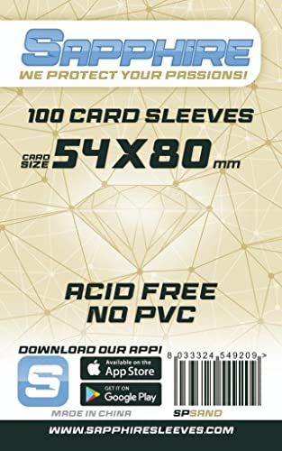 Red Glove - 100 Sapphire Sleeves Sand 54 x 80 SPSAND Red Glove - 100 Sapphire Sleeves Sand 54 x 80 SPSAND von Red Glove