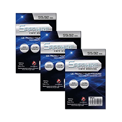 Red Glove - 3 Pack 100 Sapphire Sleeves Blue 59 x 92 SPBLUE3P Red Glove - 3 Pack 100 Sapphire Sleeves Blue 59 x 92 SPBLUE3P von Red Glove